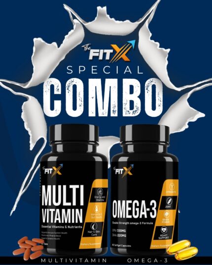 Double the Power. One Smart Combo. Multivitamin and Omega3