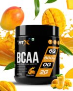 BCAA 2:1:1 | 500 mg Electrolytes | 300 gm | Recovery | Strength | Flavour Mango splash
