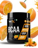 BCAA 2:1:1 | 500 mg Electrolytes | 300 gm | Recovery | Strength | Flavour Tangy Orange