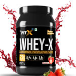 Whey-X | Fusion of Whey Concentrate, Isolate & Hydroslyate | 25 gm Protein per Serving | Added DigeZyme & LactoSpores | Superior Absorption Formulae