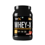 Whey-X | Fusion of Whey Concentrate, Isolate & Hydroslyate | 25 gm Protein per Serving | Added DigeZyme & LactoSpores | Superior Absorption Formulae - Image 2
