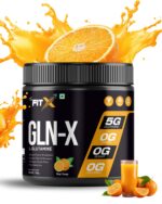GLN-X | L GLUTAMINE | 100 gm | Flavour Tangy Orange