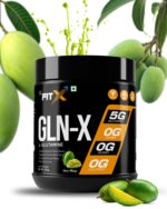 GLN-X | L GLUTAMINE | 250 gm | Flavour Green Mango