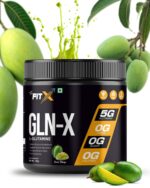 GLN-X | L GLUTAMINE | 100 gm | Flavour Green Mango