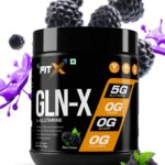 GLN-X | L GLUTAMINE | 250 gm | Flavour Black Current