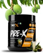 PRE-X | Xtreme Pre Workout | High Performance | Muscle Vasodilator | 375 gm | Flavour Aam Panaa