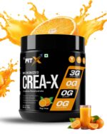 CREA-X | Creatine Monohydrate | Micronized | 250 gm | Tangy Orange