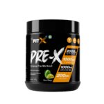 PRE-X | Xtreme Pre Workout | High Performance | Muscle Vasodilator | 375 gm | Flavour  Green Mango - Image 2