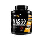 Mass- X Weight gainer | High Protein | 3 gm Creatine | Bulk Mass Gain | 2.5 kg | Flavour - Image 2