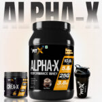 Muscle Building Stack | Alpha- X 1 kg | Crea- X 100 gm