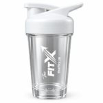 The FitX Plastic Shaker | Transparent | 400 ML